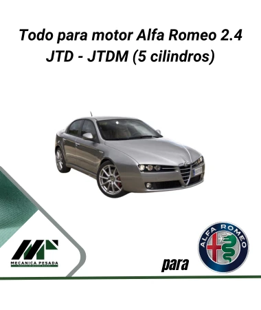 Repuestos de motor para Alfa Romeo 2.4 JTD - JTDM (5 cilindros)