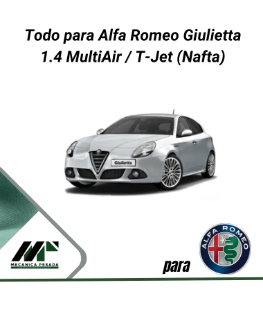 Todo para tu motor Alfa Romeo Giulietta 1.4 MultiAir / T-Jet Nafta