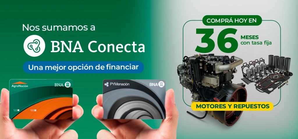 Compra tu motor o repuestos hasta en 36 cuotas - Financia tus repuestos 