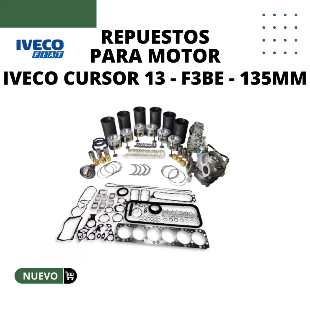Repuestos de motor para Iveco Cursor 13 - F3BE - 135mm