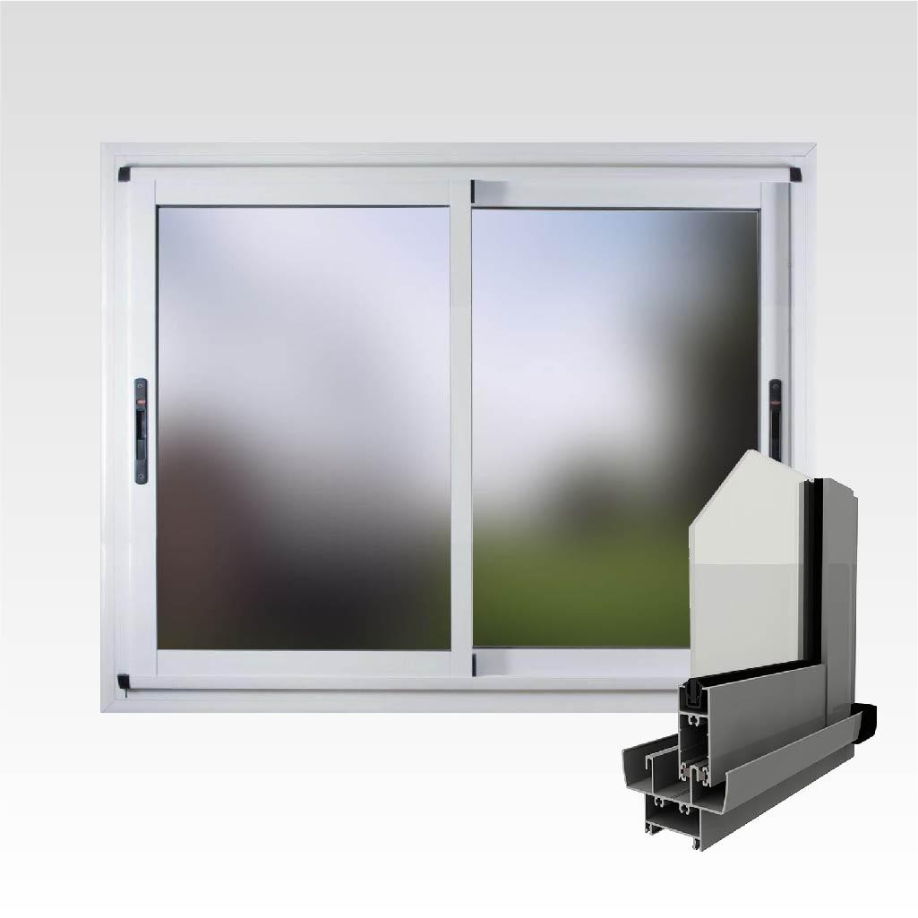 Línea Aluminio – Ventana Modena
