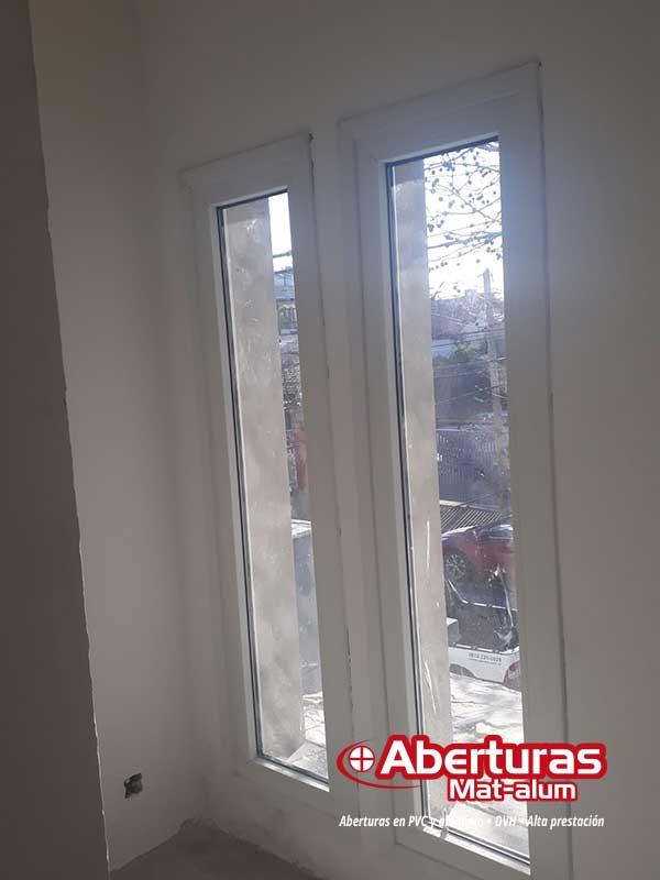 Colocación de abertura de aluminio línea Prime