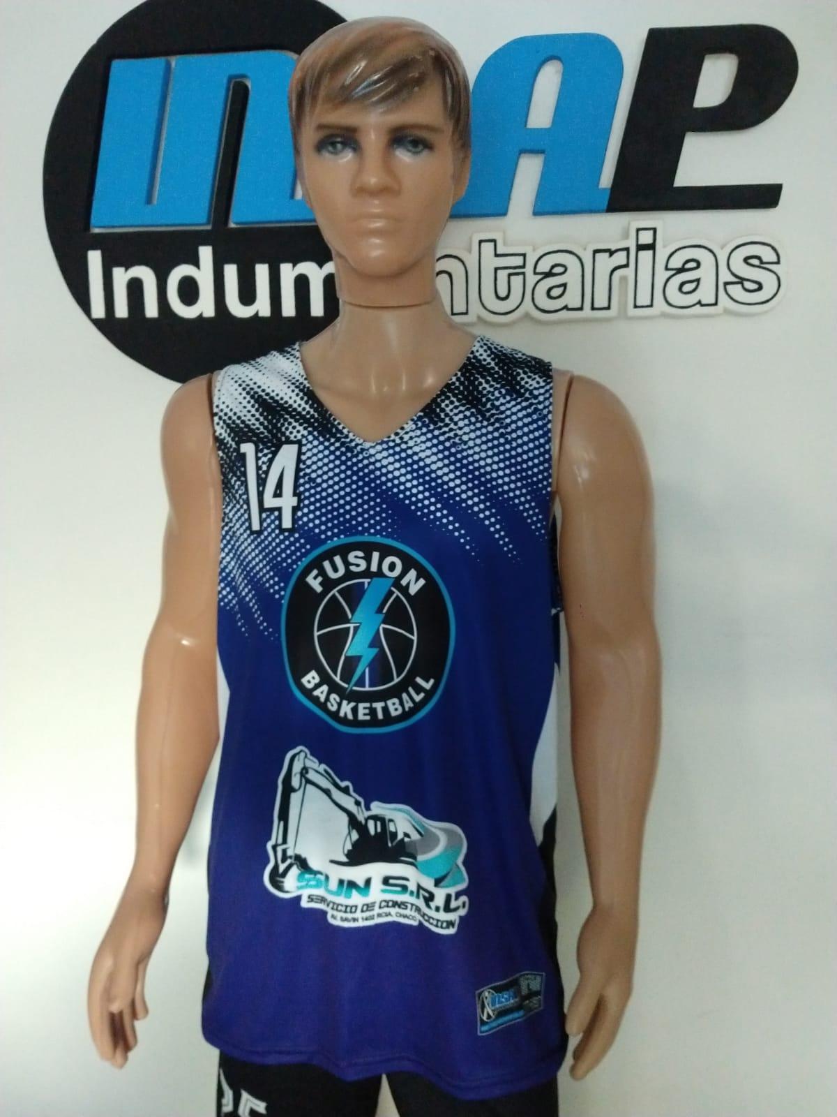 Camiseta de básquet reversible