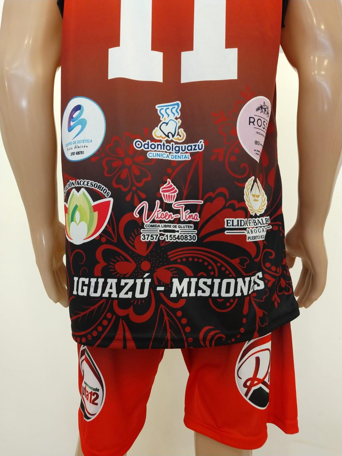 Conjunto de básquet femenino