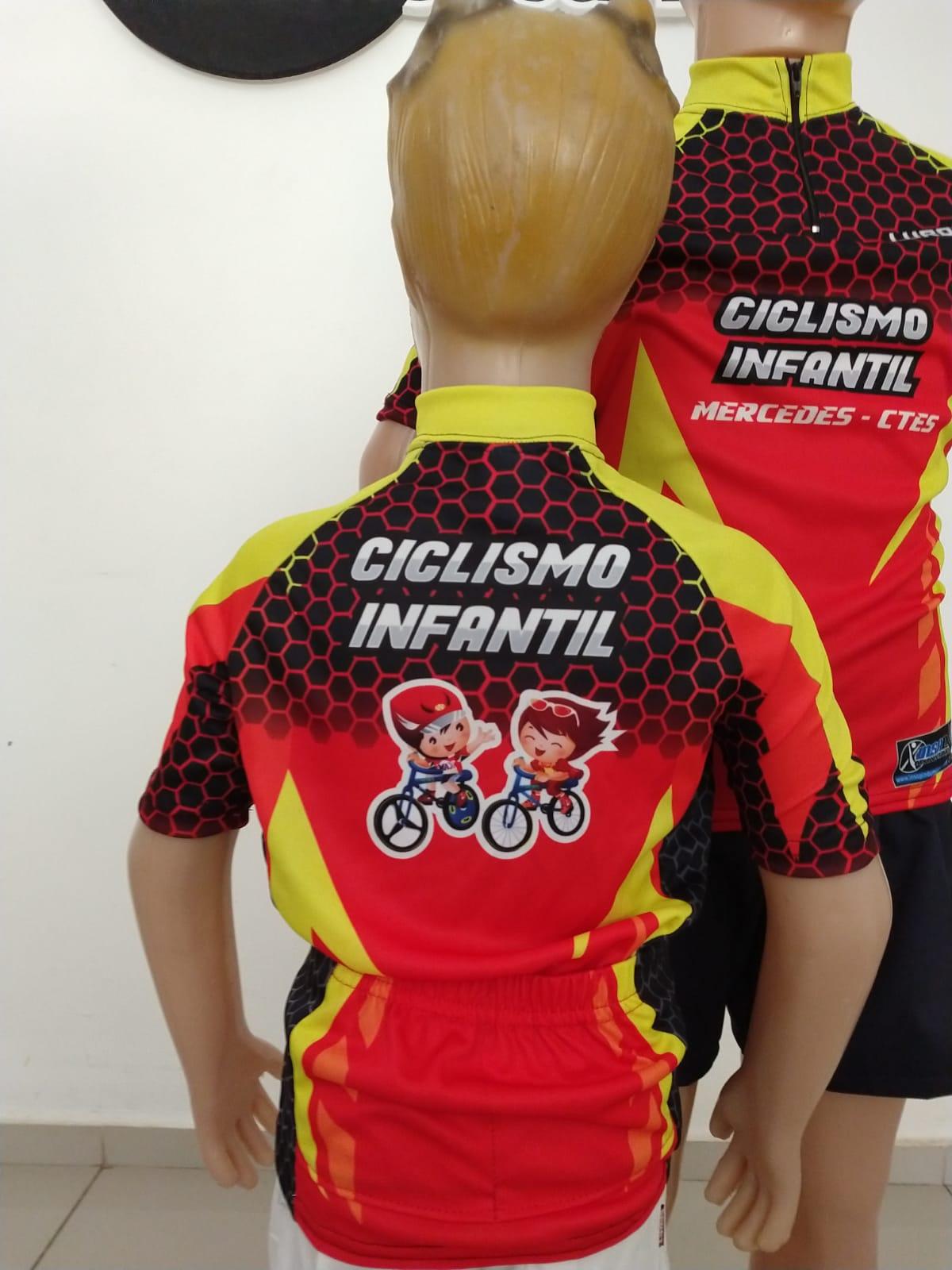 Jersey ciclista infantil