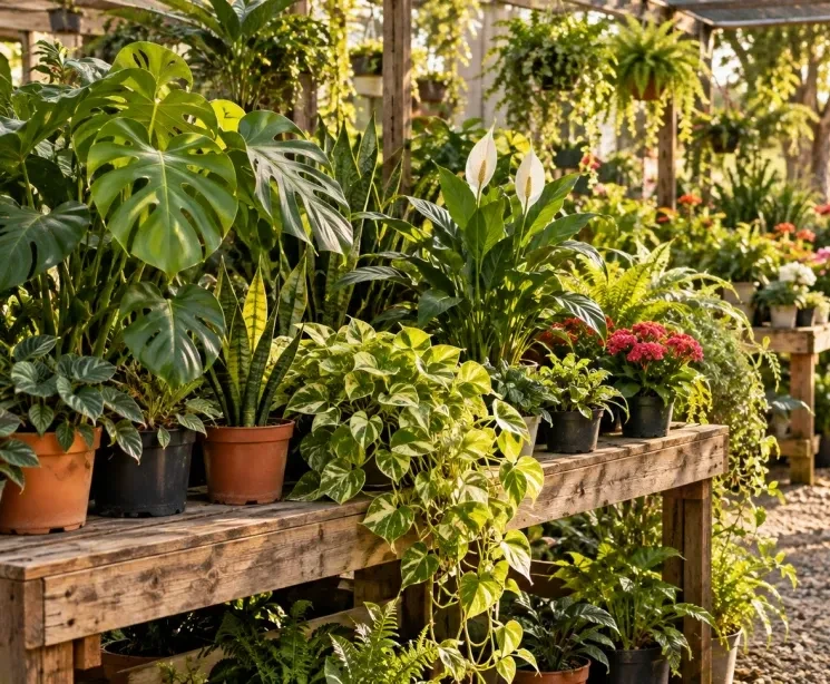 Plantas y tareas de jardinería