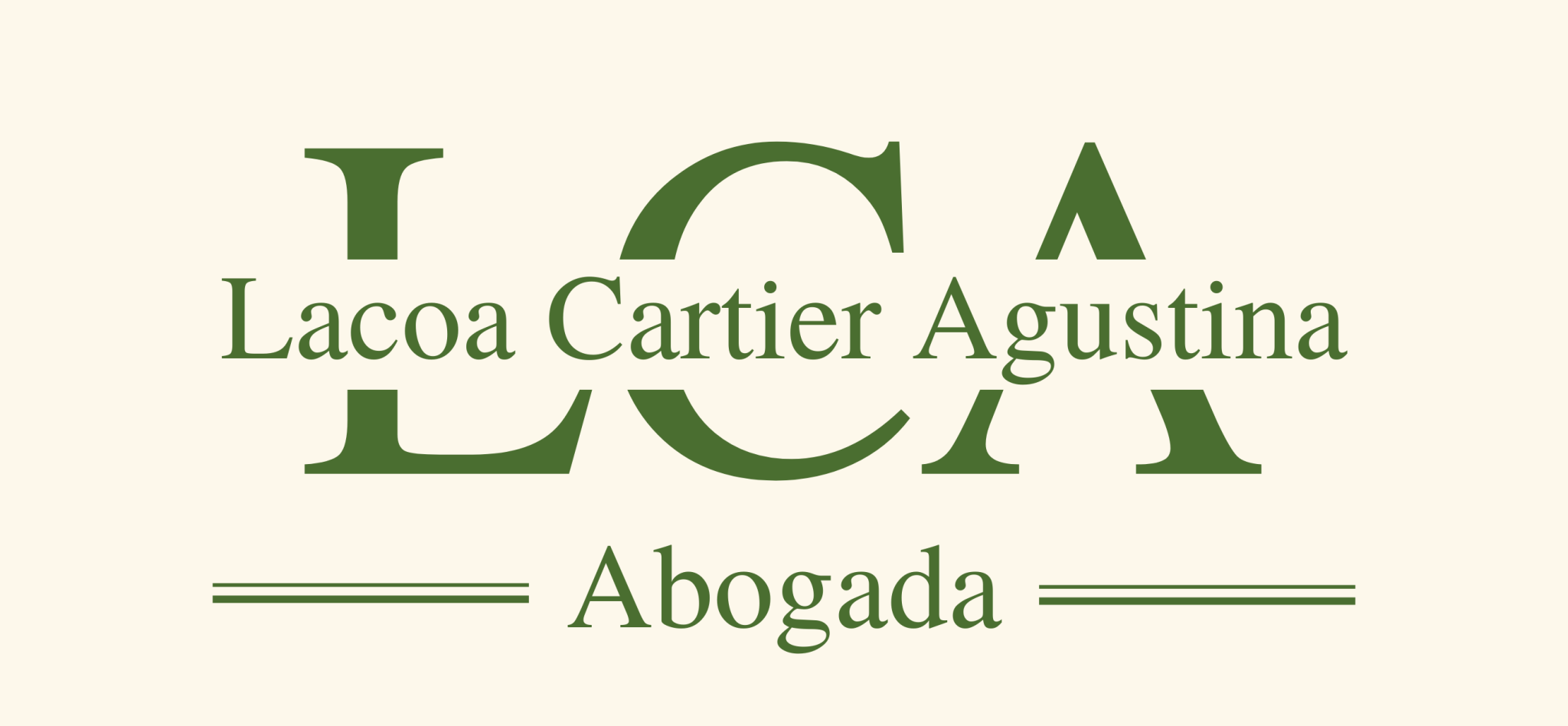 Lacoa Cartier Agustina