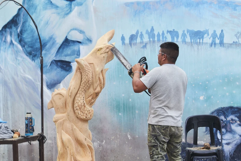 Marzo: Encuentro de Escultores de Nono