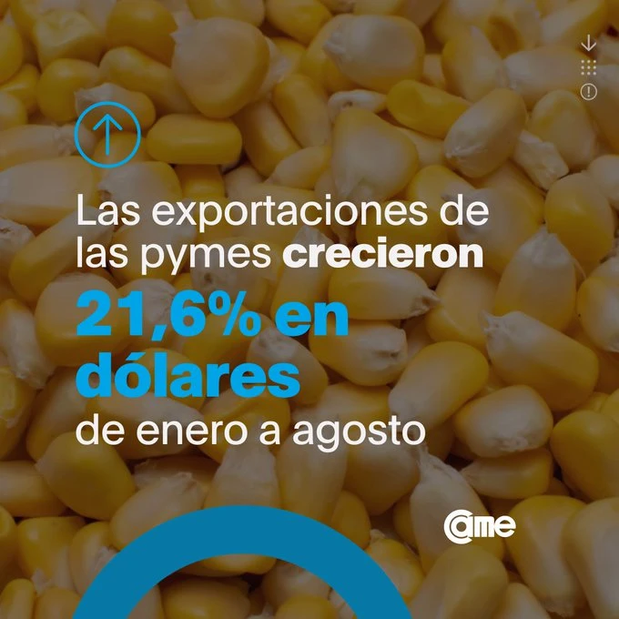 Las exportaciones de las pymes crecieron