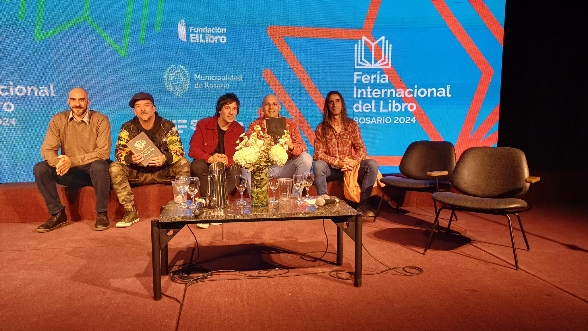 Feria Internacional del Libro de Rosario: Martín Kekedjian presenta la biografía de Bulldog, un ícono del punk local. Un homenaje a la cultura y música local.