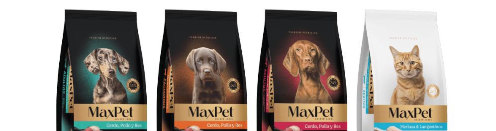 Lanzamiento: MaxPet, un nuevo alimento para perros y gatos