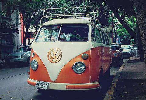 Vista en la colonia Condesa, Ciudad de México