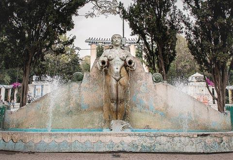 Vista en la colonia Condesa, Ciudad de México