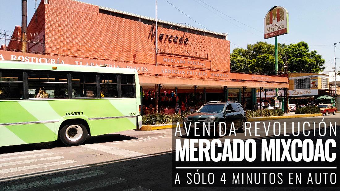 Mercado Mixcoac en Av. Revolución