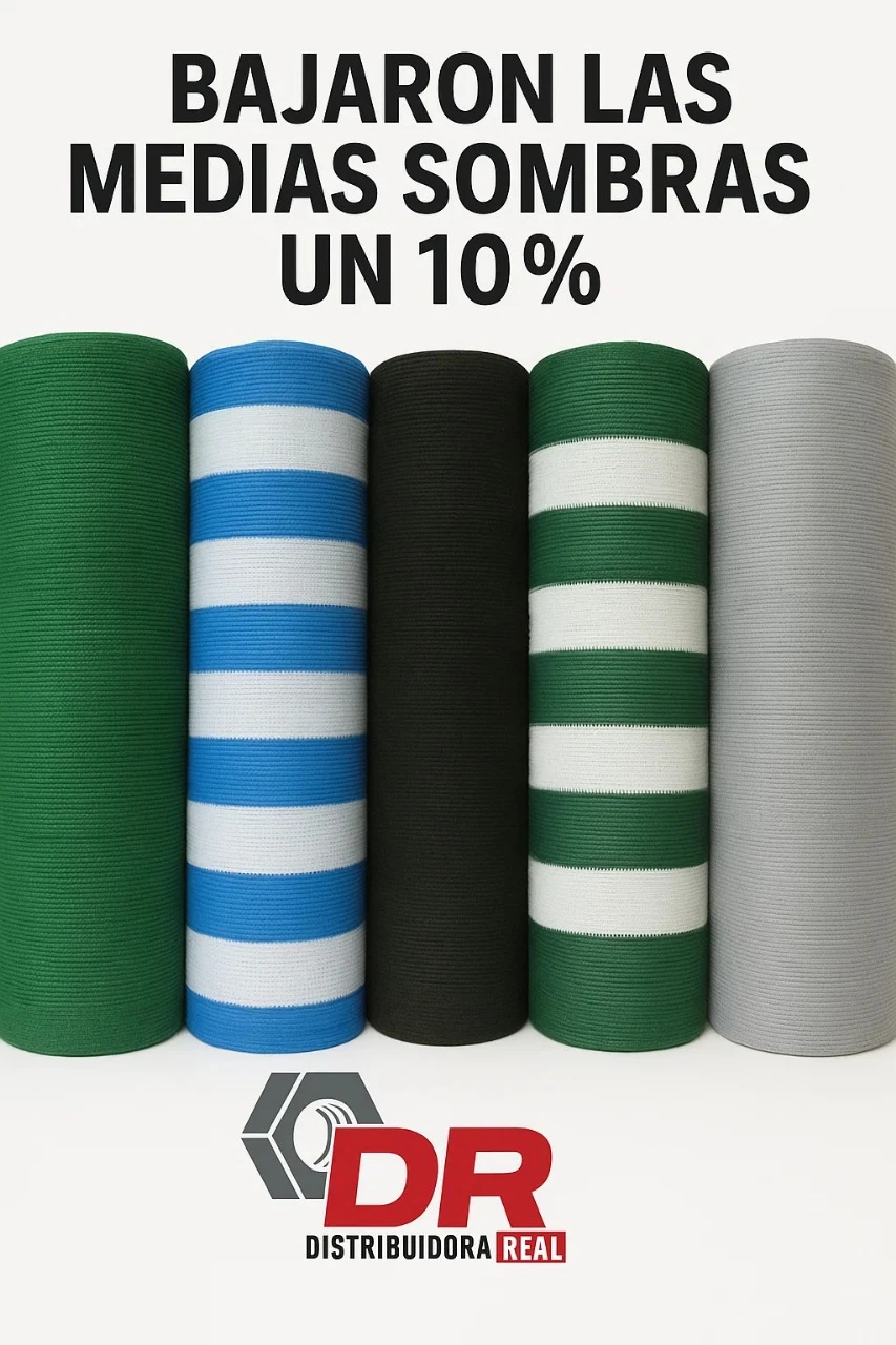 Baja de precios en media sombras