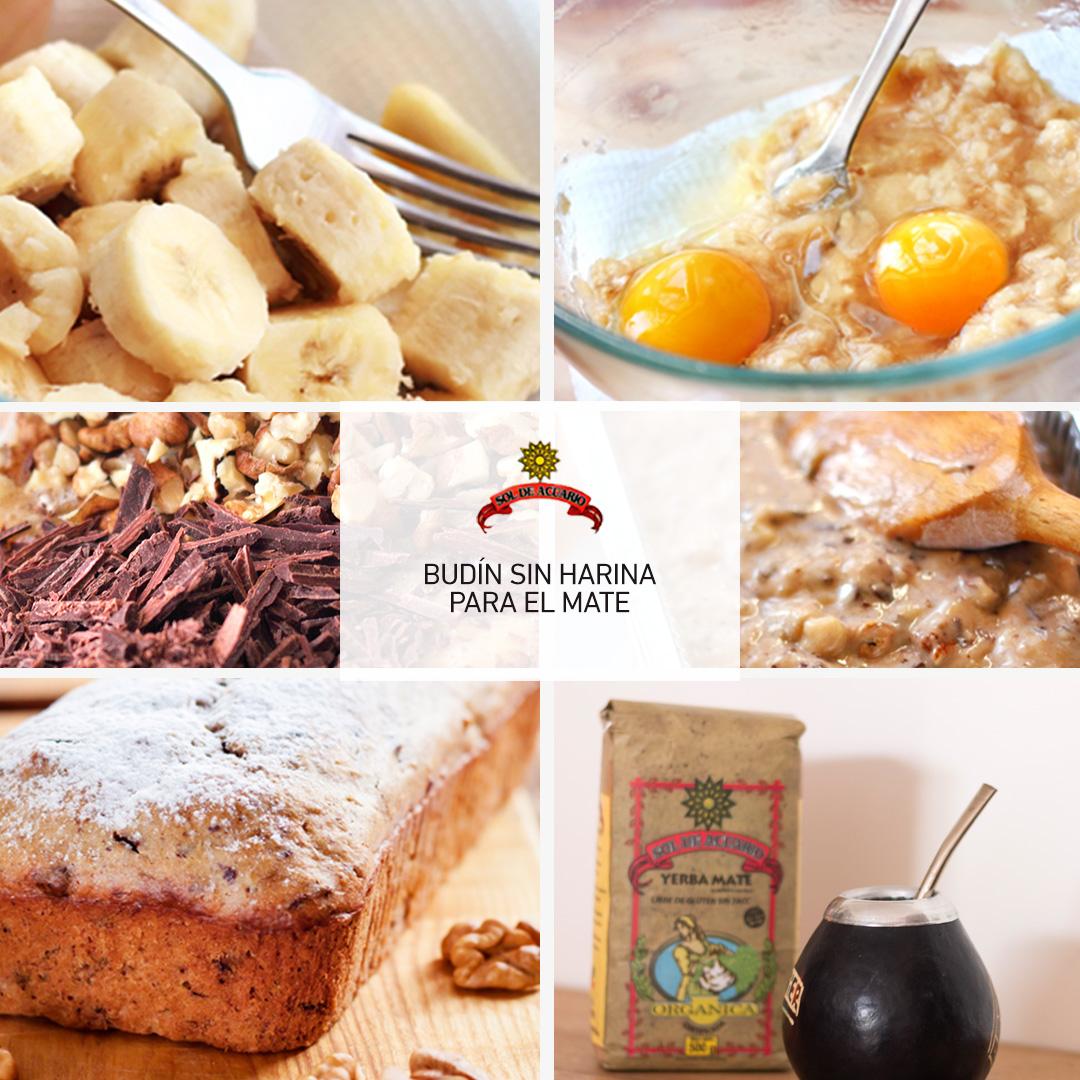 Budín sin Harina para el mate