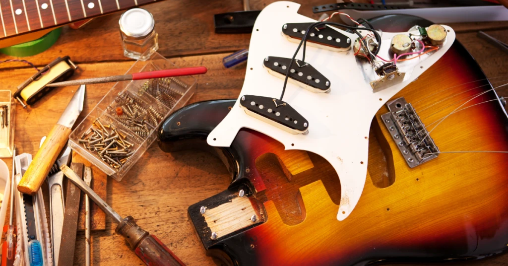 Ficha técnica de guitarras
