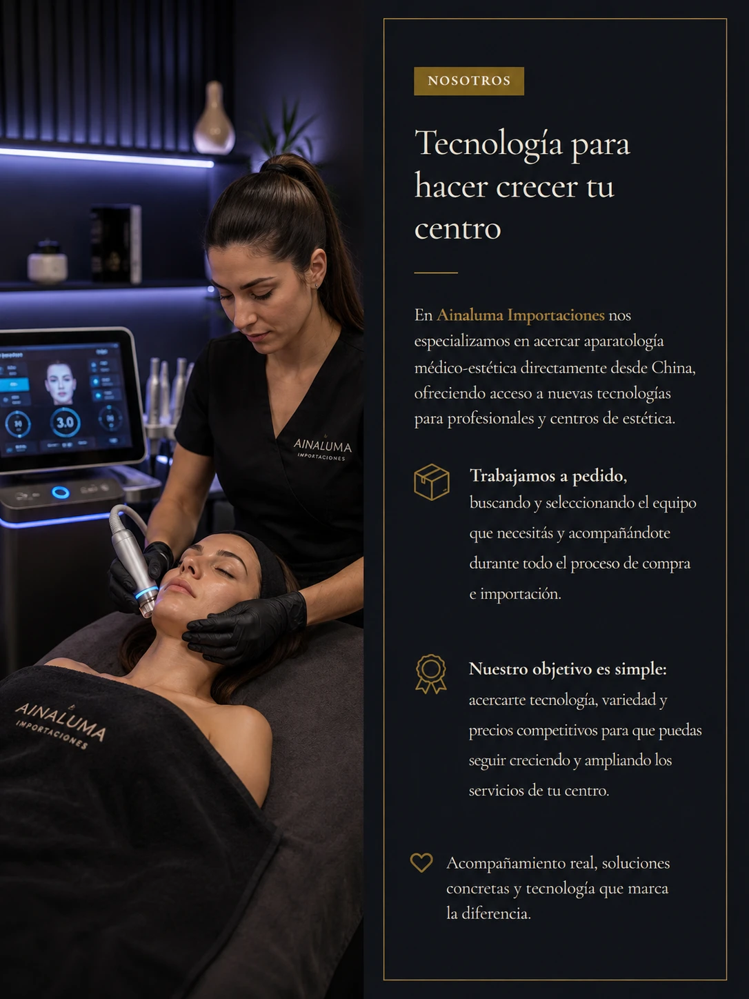 Equipamiento médico estético de alta precisión