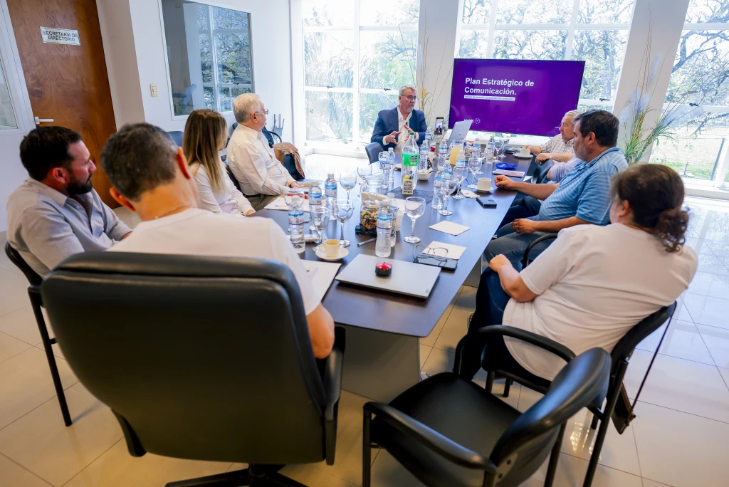 Abel y Lisa preparando un evento