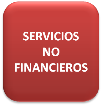 Servicios no financieros para integrantes de instituciones