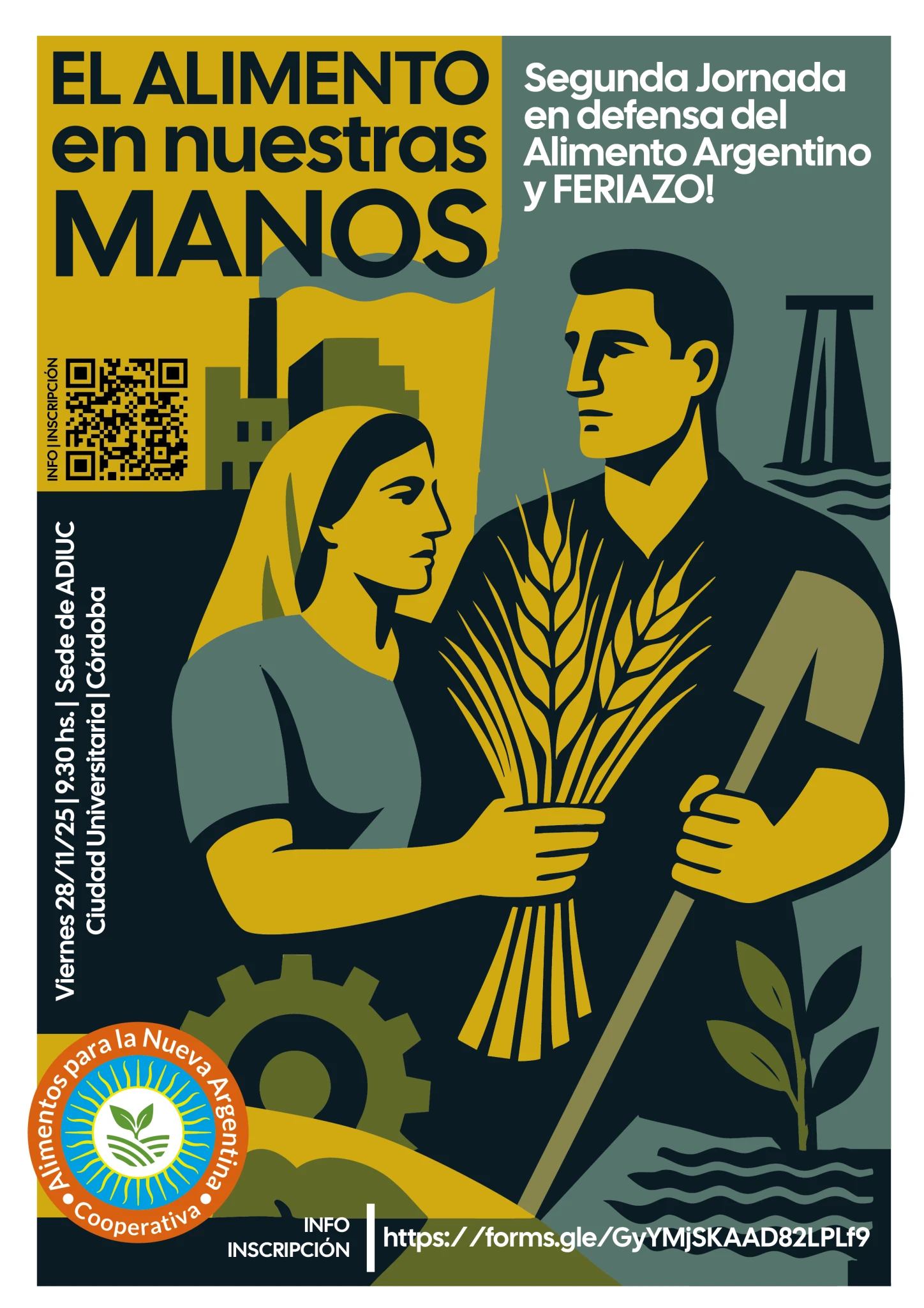 El alimento en nuestras manos – Segunda Jornada en defensa del Alimento Argentino y FERIAZO!