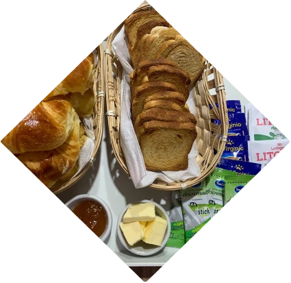 Desayuno buffeten eel Glo Apart Hotel