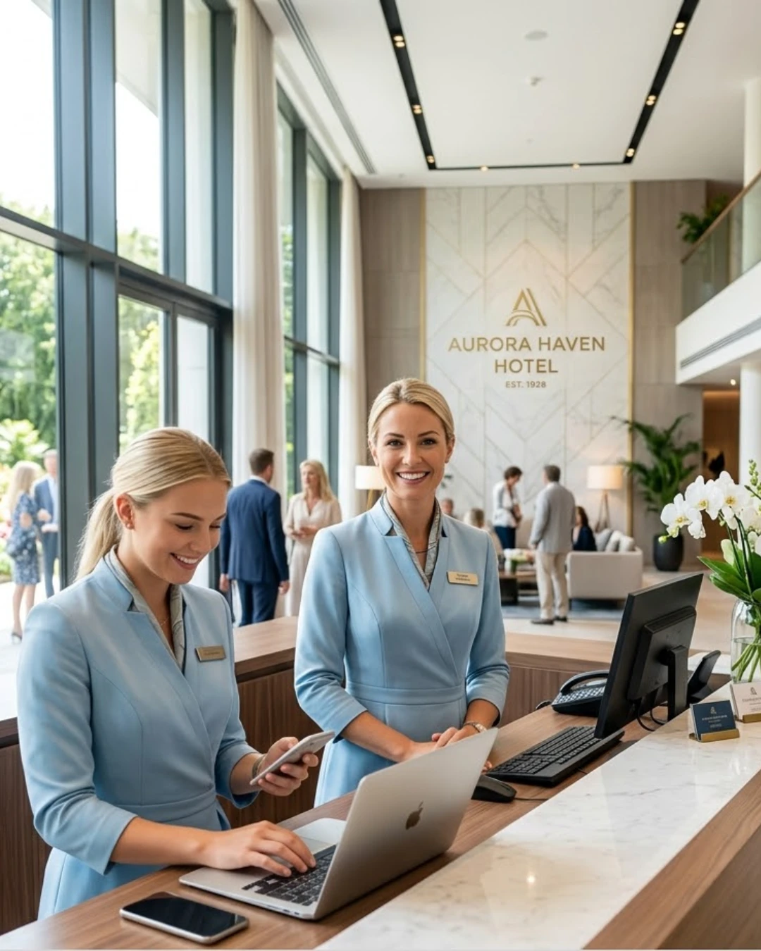 Hotel recibiendo reservas directas