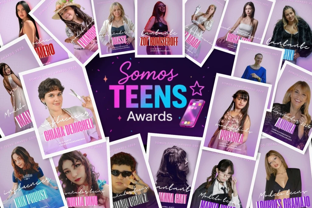 .  🌟 Se viene la gran noche teen del año: los Somos Teens Awards 2025 están a punto de brillar 🌟