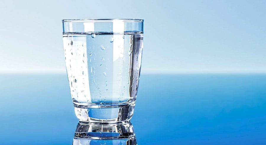 El vaso de agua...