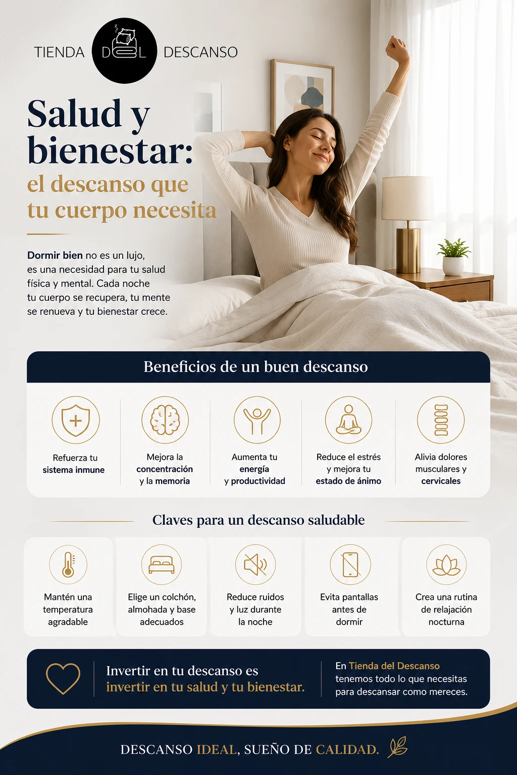 Salud y bienestar: el descanso que tu cuerpo necesita