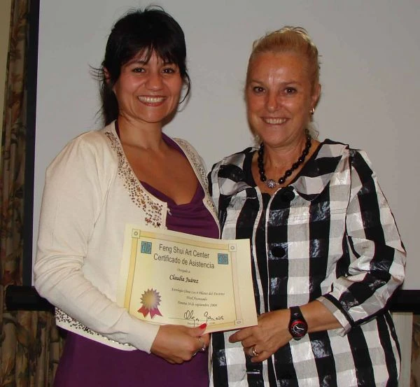 Diploma Bazi con Master Olga García Panamá