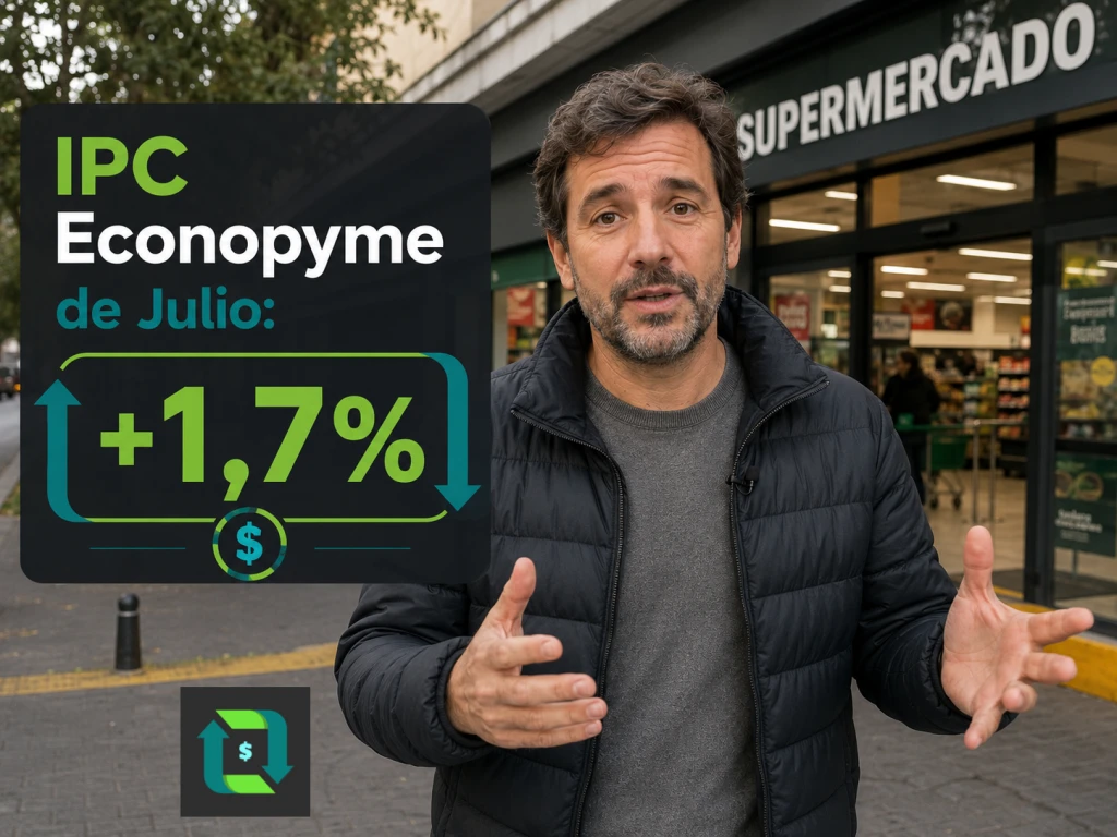 IPC Econopyme: julio cerró con un aumento del 1,7%
