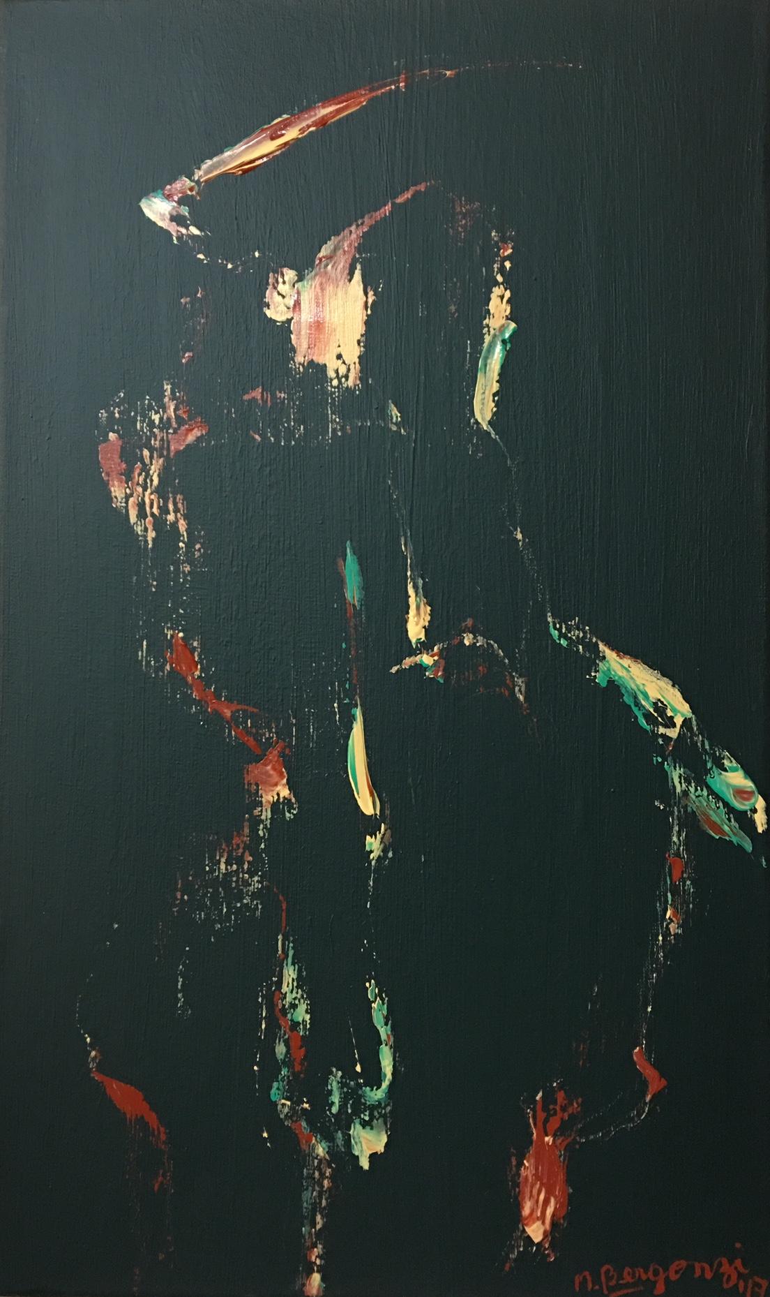 Acrílico con espátula sobre tela 50 x 30