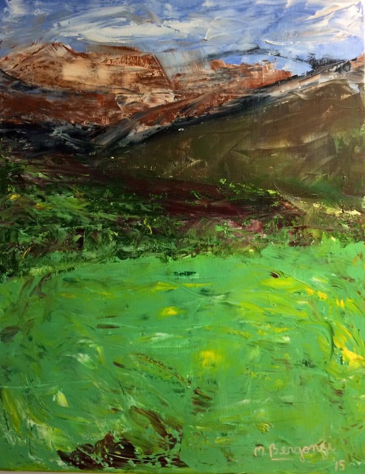 Acrílico sobre tela 70 x 50
