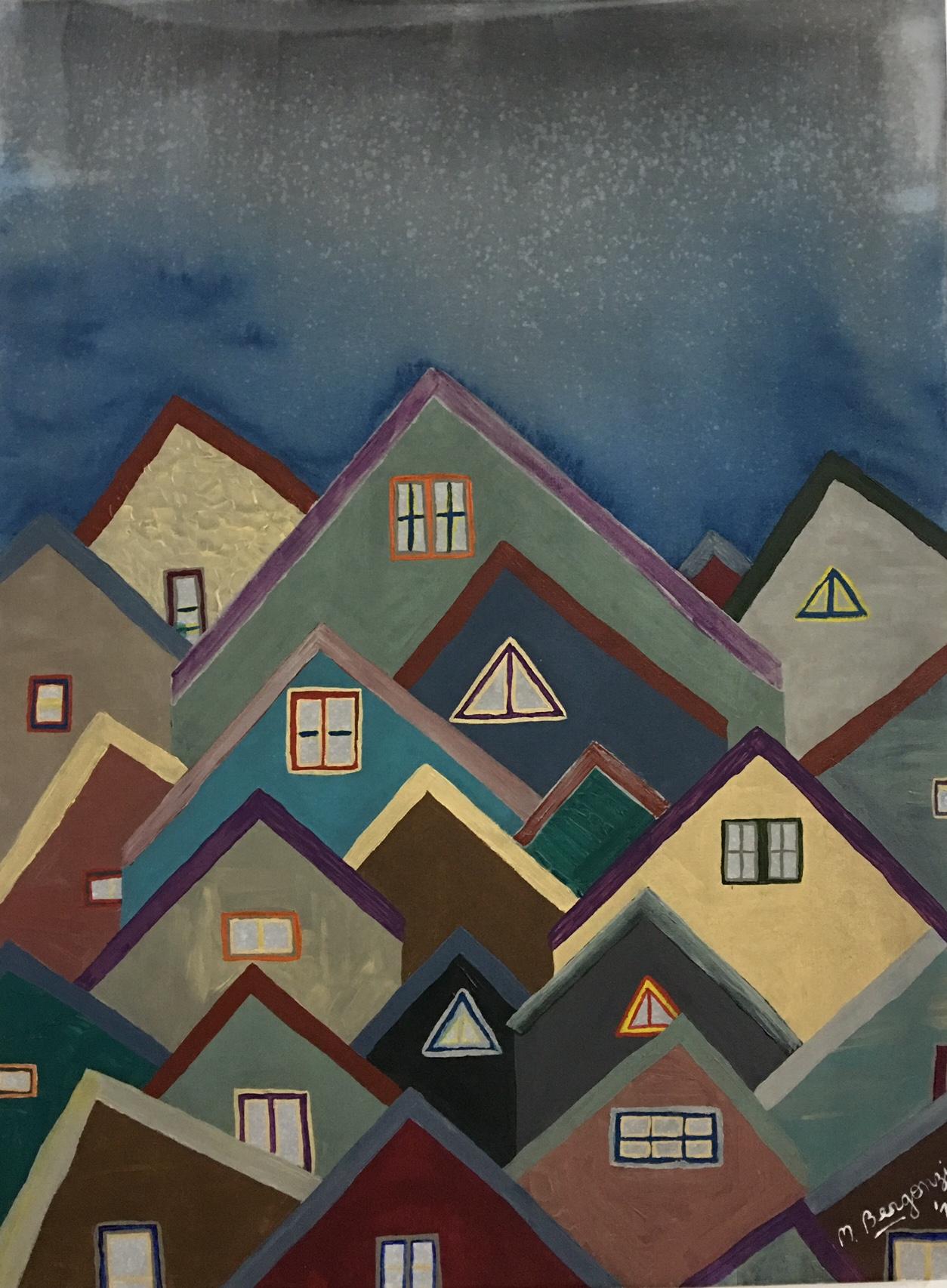 Acrílico sobre tela 90 x 70