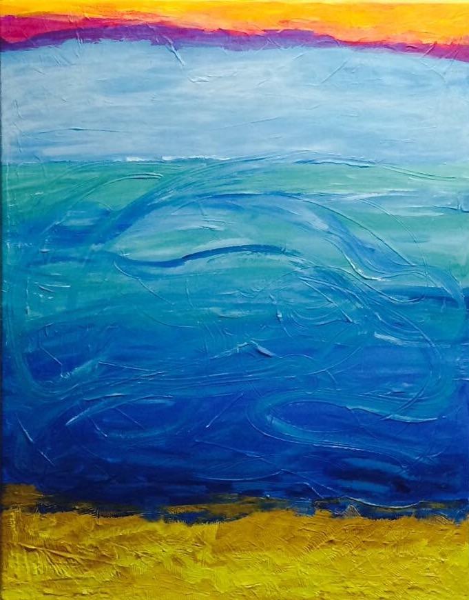 Acrílico sobre tela 70 x 50