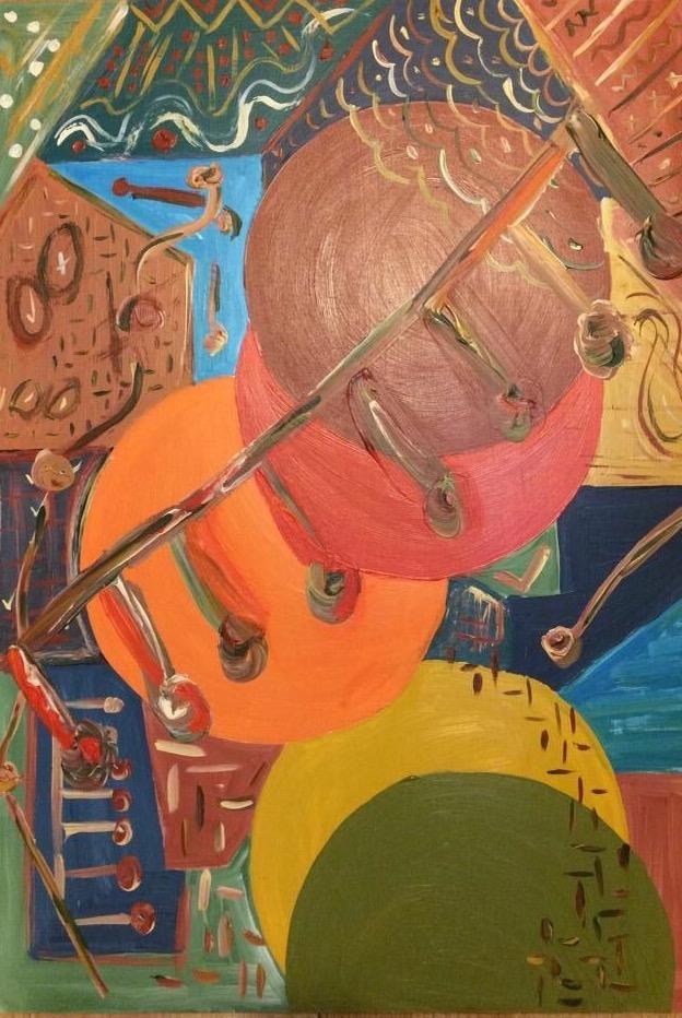 Acrílico sobre tela 70 x 50