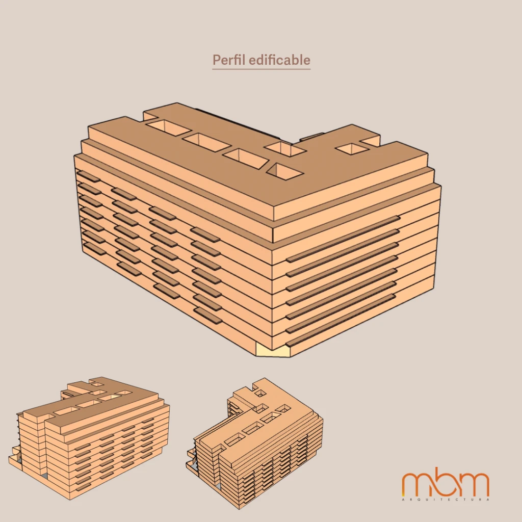 Volumetría proyecto medrano