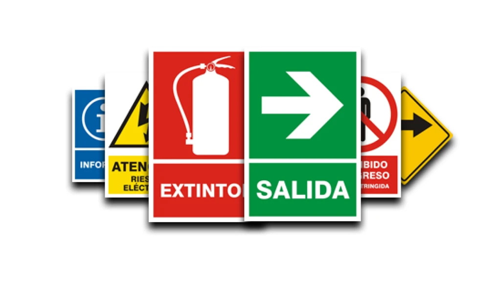Tipos de señalética de seguridad para industrias