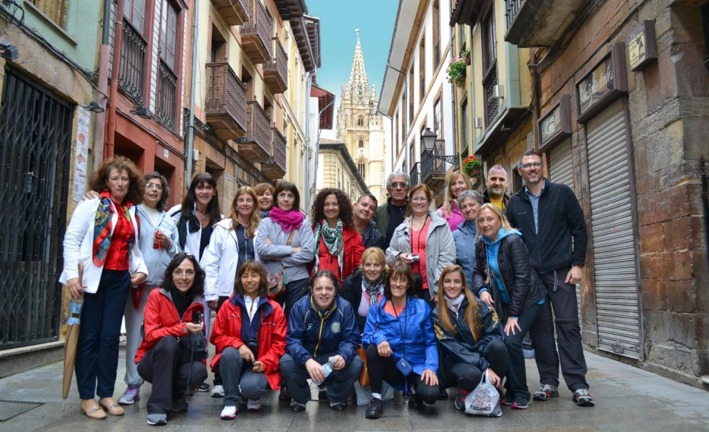 Centro de Oviedo, Asturias, Camino de Santiago 2013