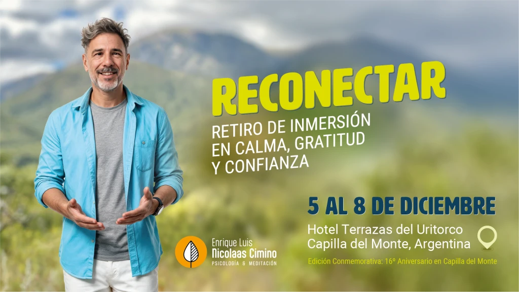 Reconectar. Retiro de inmersión en calma, gratitud y confianza