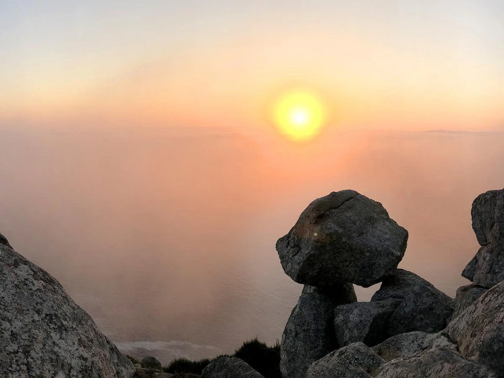 Atardecer en Fisterra