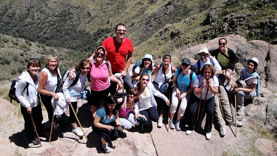 Noviembre 2010. Escalando el Cerro Uritorco