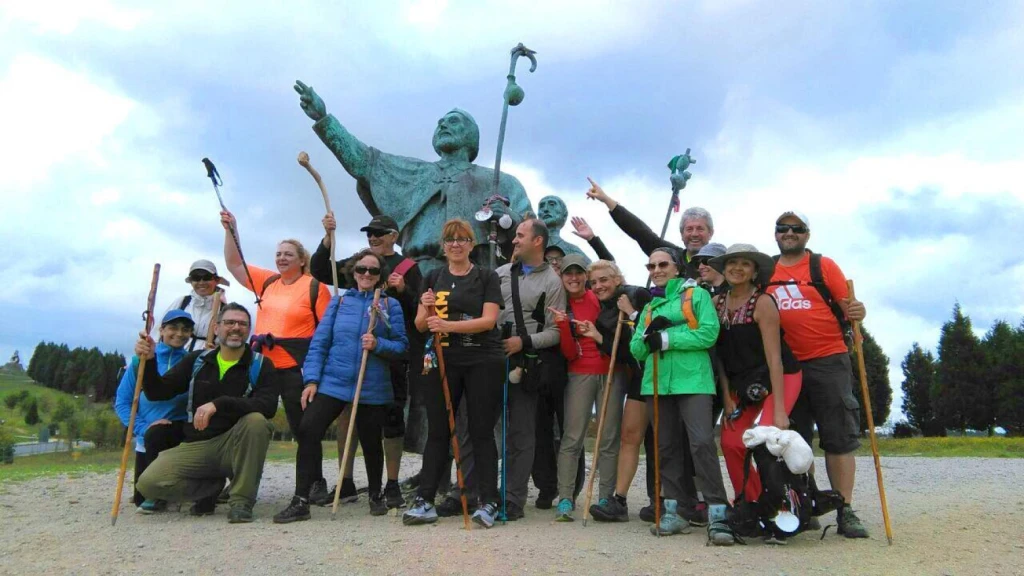 Monte do Gozo, Camino de Santiago 2017