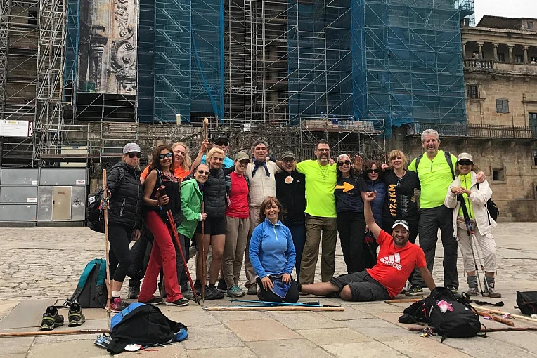 Plaza del Obradoiro, Camino de Santiago 2017