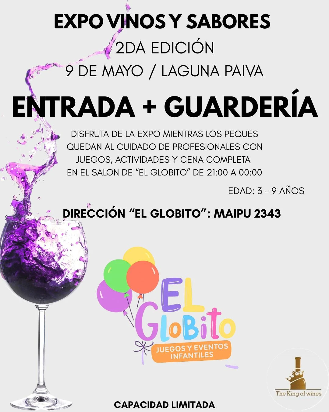 Expo Vinos y Sabores Laguna Paiva