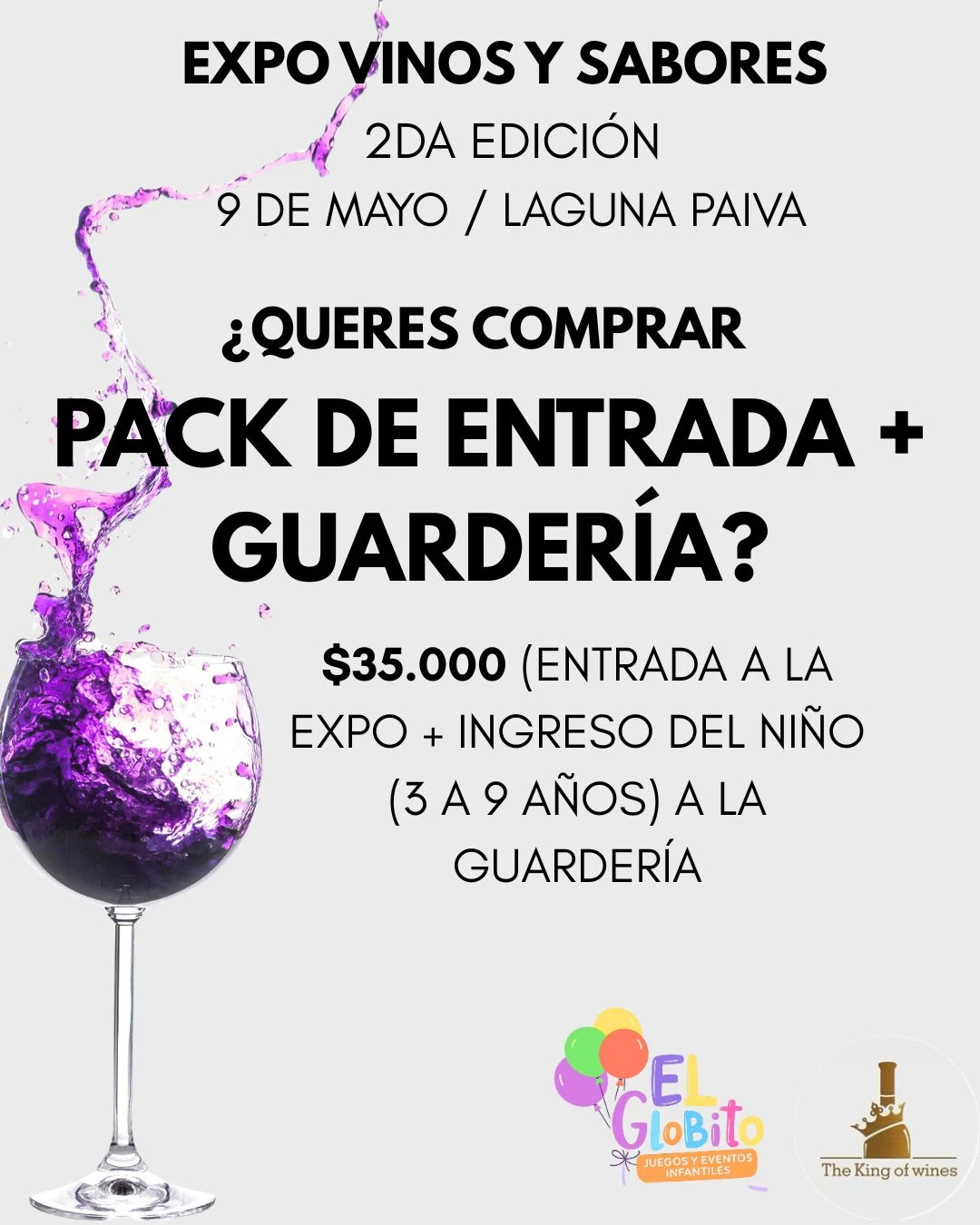 Expo Vinos y Sabores Laguna Paiva
