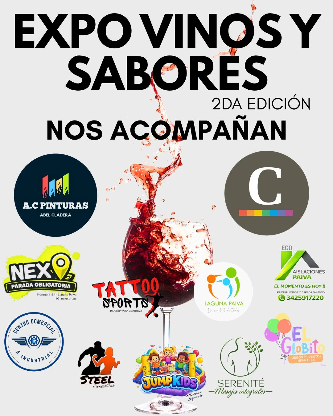 Expo Vinos y Sabores Laguna Paiva