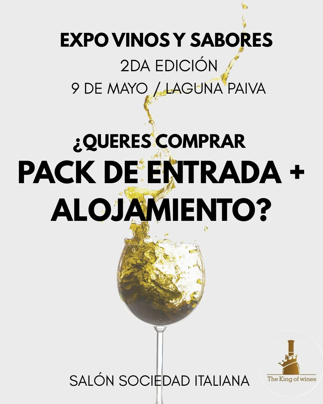 Expo Vinos y Sabores Laguna Paiva