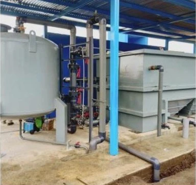 Planta compacta de tratamiento